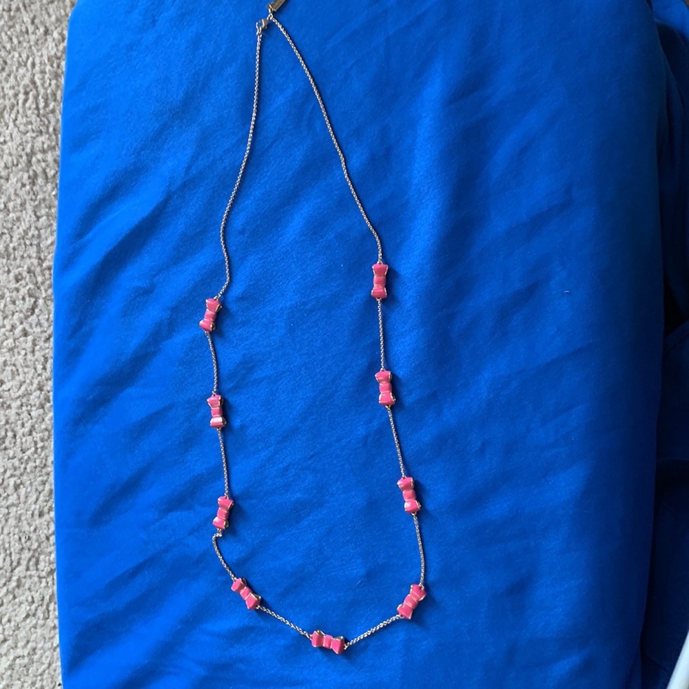 Kate Spade Take A Bow Necklace Double Side